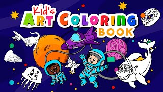 Kid's Art Coloring Book | Trailer (Nintendo Switch)