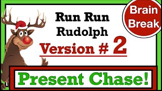 Run Rudolph Present  Chase Version #2 (Christmas Fitness Game)