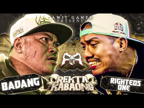 PKP - BADANG VS RIGHTEOUS ONE #pataykungpatay