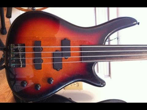 Stagg BC300-SB Fusion Solid Alder Body Hard Maple Neck 4-String Electric Bass Guitar - Sunburst image 5