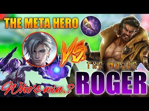 META HEROES (AAMON & MOSCOV) VS ROGER WITH GOLDEN STAFF BUILD WHOS WIN? | ROGER GAMEPLAY | MLBB