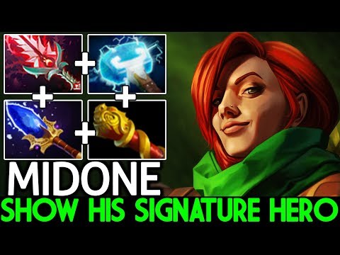 MIDONE [Windranger] Show His Signature Hero Next Level Plays 7.22 Dota 2