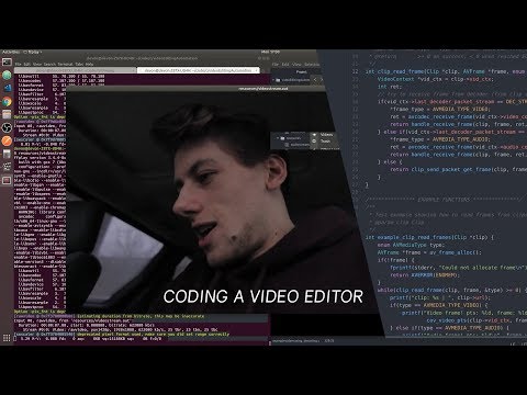 Writing a Program that Edits my Videos