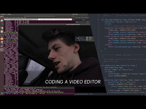 自分の動画を編集するプログラムを書く (Writing a Program that Edits my Videos)
