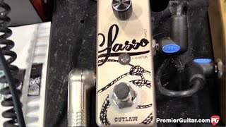 Video thumbnail for SNAMM '16 - Outlaw Effects Lasso Looper, Six Shooter Tuner, & Iron Horse Power Tuner Demos by Premier Guitar