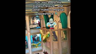 A once-upon-a-time moment, only on the Disney Treasure #disneytreasure #genie #aladdin