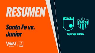 Santa Fe vs. Junior (summary and goals) | Superliga BetPlay Dimayor 2026 | Match - Second Leg