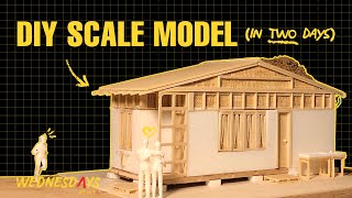 Scale Model Making in 2 Days: Sairgao Resettlement Sites