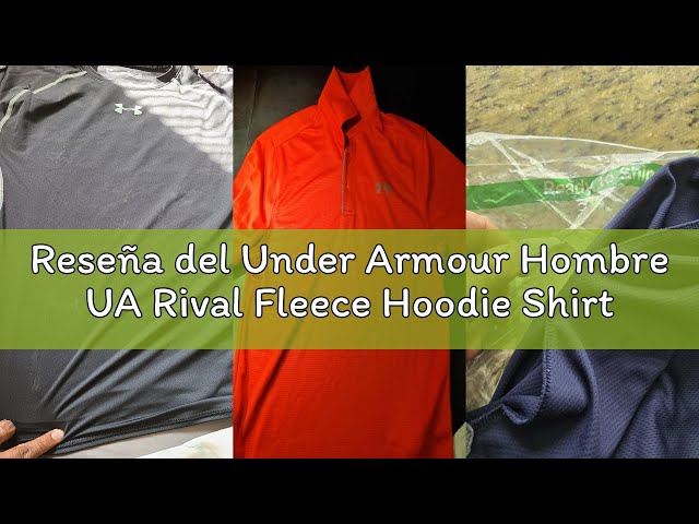 Vídeo relacionado con Under Armour Hombre UA Rival Fleece FZ Hoodie Shirt