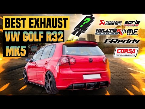 VW Golf R32 Exhaust Sound MK5 🔥 Modified,Review,Acceleration,Mods,Upgrade,Borla,Magnaflow,Scorpion+