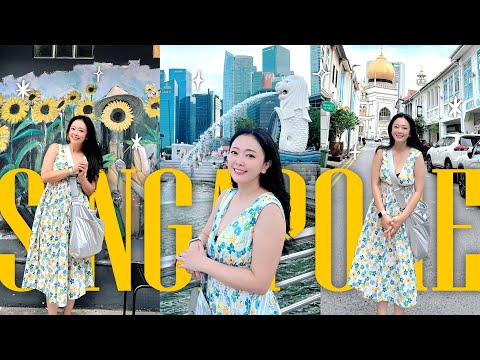 【シンガポール旅行】グルメと買い物に映えウォーキング！絶品バクテー・カヤトースト・CHAGEE爆飲み・mofusand