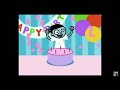 Rare PBS Kids Bumper Birthday Cake NO VOICE