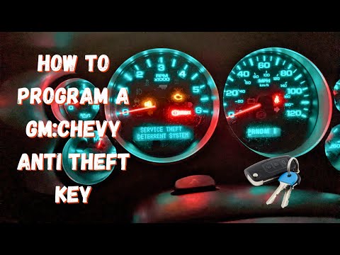 How to Program a GM:Chevy Anti Theft Key After PCM Swap
