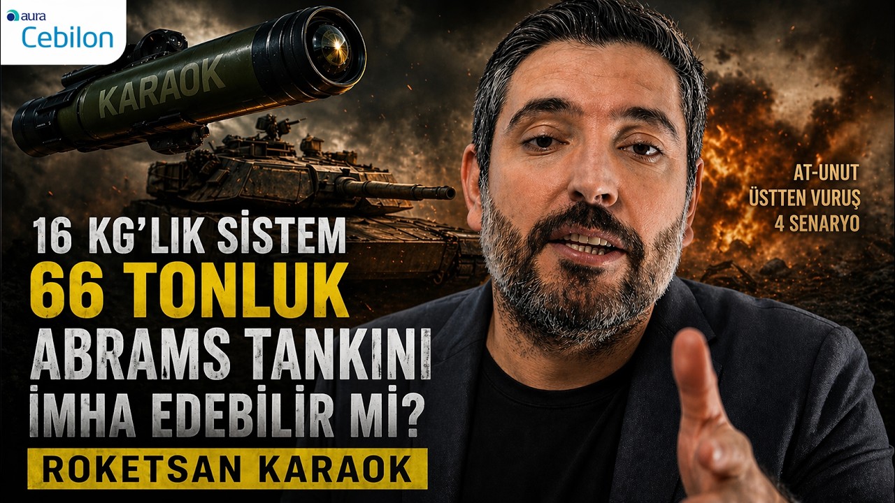 16 KG vs 66 TONS: Meet the Ultimate Tank Killer Roketsan KARAOK!
