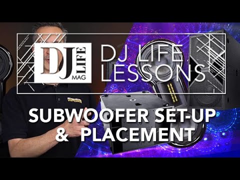 Basic Subwoofer Set-up & Placement for Events - Getting the Best Sound Out of Your Subwoofers
