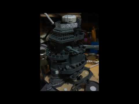 IJN WW2 battleship Nagato RC 1:200 build  日本海軍長門號戰艦 part 1—3