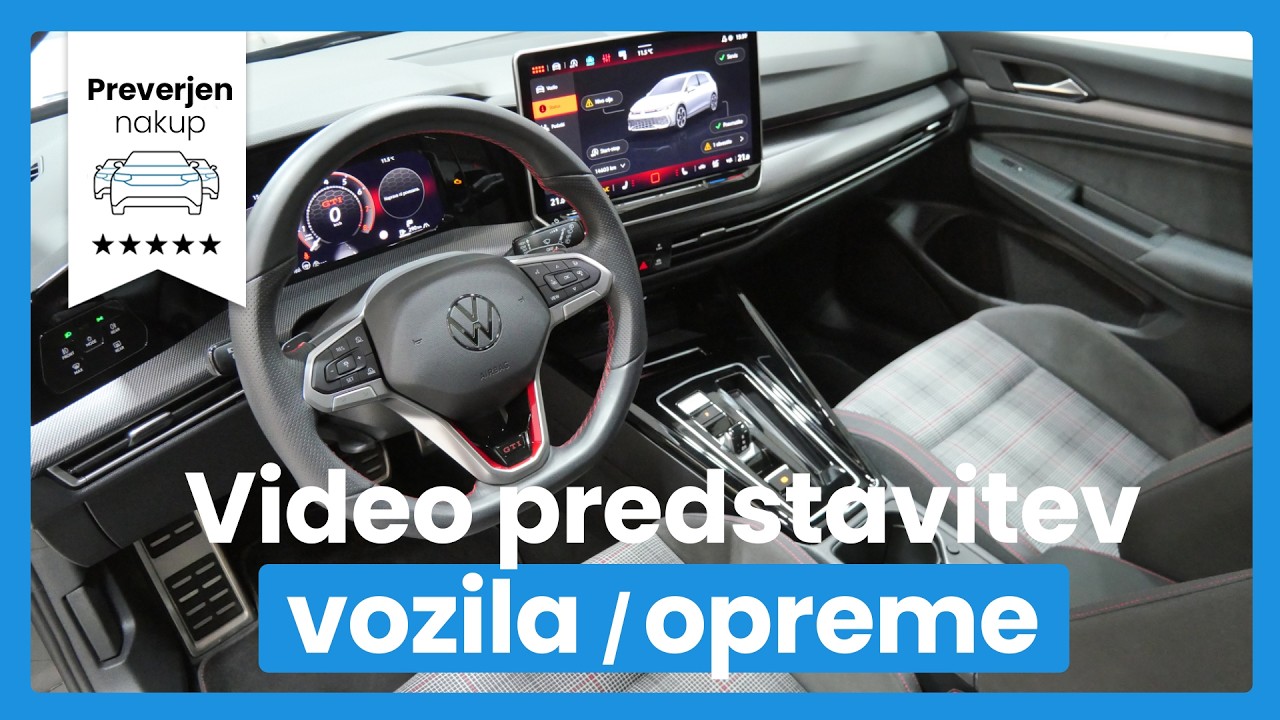 Volkswagen Golf GTI 2.0 TSI DSG - SLO - Harman Kardon - PANORAMA