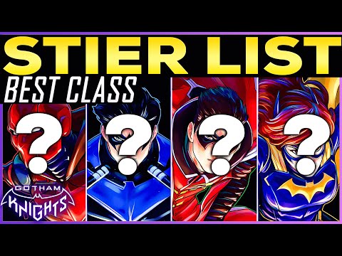 Gotham Knights BEST CHARACTER TIER LIST - Ranking Worst to Best Class at Level 40 - Must Watch