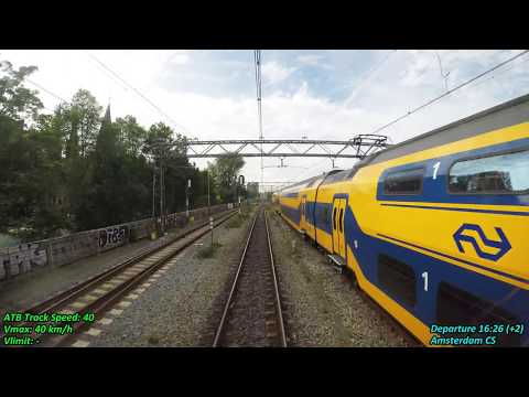Train Cab Ride NL / Amsterdam – Haarlem – Zandvoort aan Zee / SGM Sprinter / Sep 2017