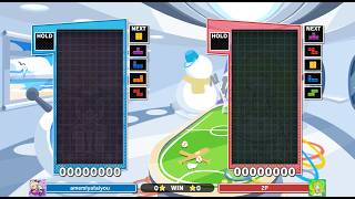 ｢究極AIほいこ100％にホールドなしなら勝てる説｣50先【ぷよぷよテトリス】【puyopuyotetris】
