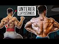 SO kriegst Du einen RICHTIG BREITEN Rücken (Unterer Latissimus RICHTIG trainieren)