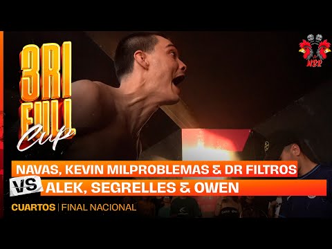 NAVAS, KEVIN MILPROBLEMAS & DR FILTROS VS ALEK, SEGRELLES & OWEN CUARTOS 3 FULL CUP NACIONAL 2024
