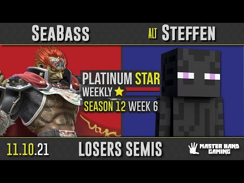 PSW S12:W6 - alt Steffen (Steve) vs SeaBass (Ganon) - L Semifinals