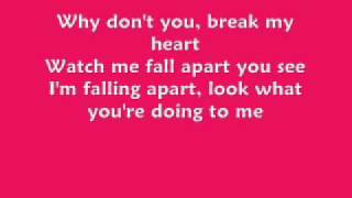 HilaryDuff- Break My Heart w/Lyrics [FULL HQ]