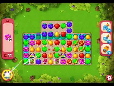 Gardenscapes Level 57 [No Boosters]