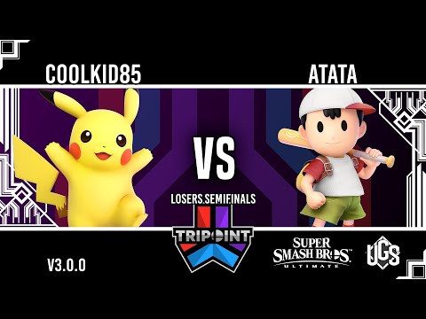 Tripoint Smash 220 - Losers Semifinals - CoolKid85(Pikachu) Vs. ATATA(Ness)