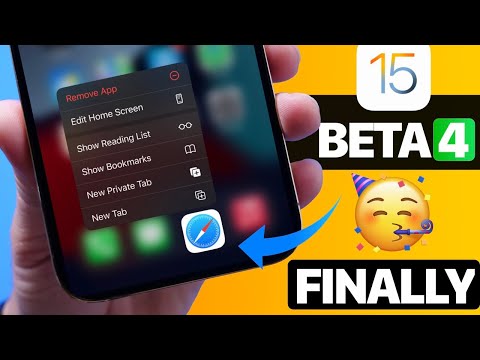 iOS 15 Beta 4 RELEASED With NEW Safari, Notification Options & More…