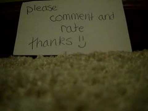 Me singing Intro to Bring me to Life - Evanescence