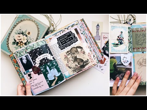 junk journal with me  process video ideas tips