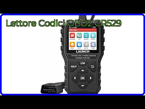 RECENSIONE (2025) : Lettore Codici OBD2 CR529. DETTAGLI ESSENZIALI