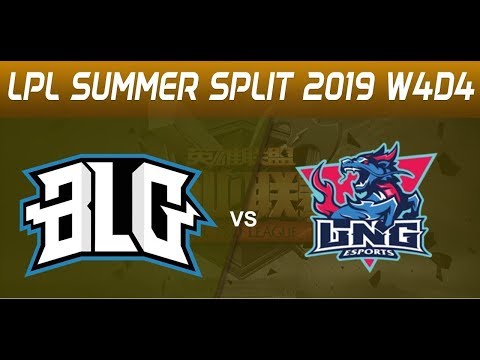 Bilibili Gaming vs LNG Esports | LPL Summer 2019 W4G3 | FULL GAME