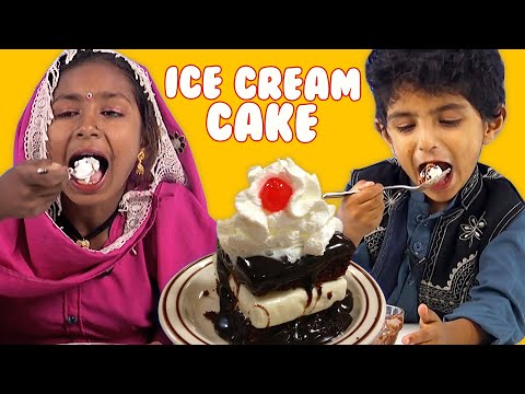 Tribal kids Try Ice cream Cakes For The First Time