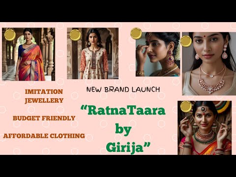 ✨ RatnaTaara by Girija | New Jewellery & Clothing Brand Launch | Kerala Fashion for Malayalis