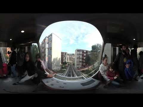 Funicular "Papamóvil" de Ciutat Meridiana - Nou Barris 360° | Ciutat Esperança 2019