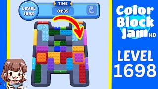 Soluzione del Livello 1698 di Color Block Jam