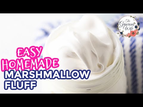 Homemade Marshmallow Fluff