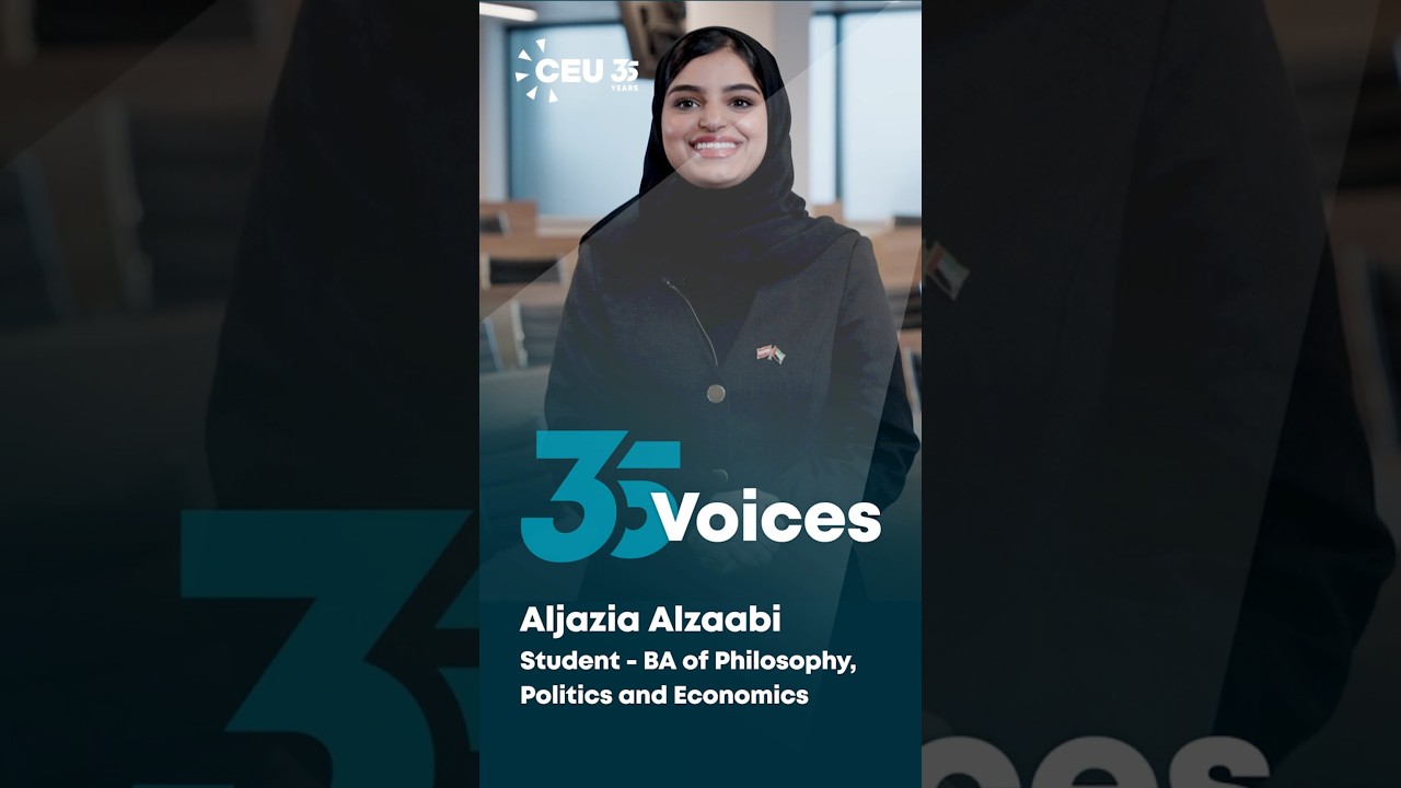 35 Years - 35 Voices | Aljazia Alzaabi #ceu35