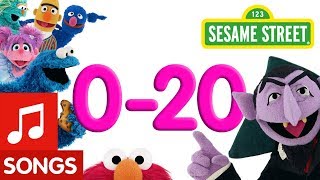 Sesame Street: 0-20 Counting Songs! | Number of the Day Compilation
