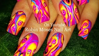 DIY Halloween Nails | The Glowing SCREAM Nail Art Design Tutorial