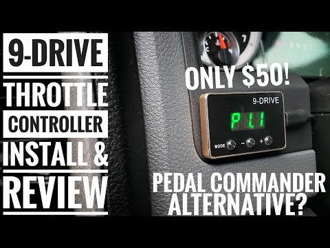 9DRIVE Throttle Controller! | Better than Pedal Commander? | Install and Review