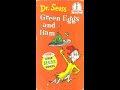 Dr Seuss Beginner Book Video Green Eggs And Ham 1997 VHS