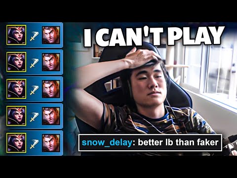 Pobelter: "They have Faker on Leblanc... Apparently