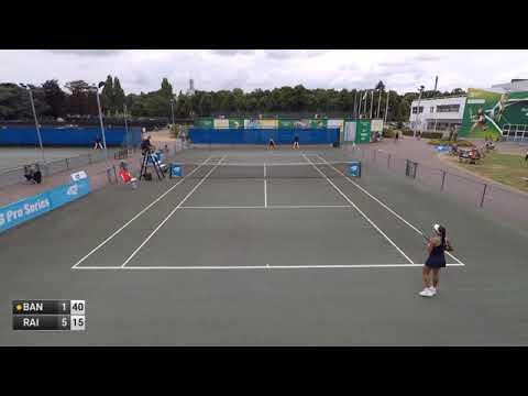 Banks Amarni v Raina Ankita - W25 Nottingham (last games)