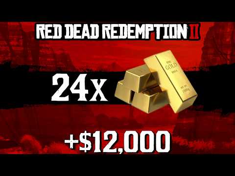 UNLIMITED GOLD! All Treasure Hunts & Gold Bar Locations (RDR2)