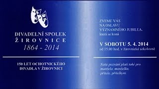 preview picture of video 'Divadelní spolek Žirovnice'