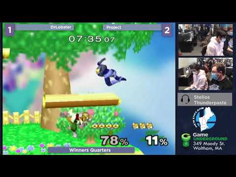 Mass Madness 34 SSBM - DrLobster (Sheik) vs. Project (Fox) - Melee WQF